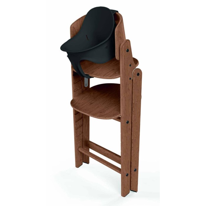 Cybex Click & Fold all natural dark high chair 3 in 1