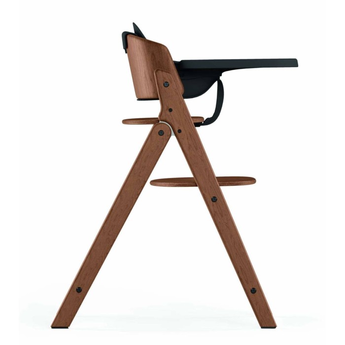 Cybex Click & Fold all natural dark стільчик для годування 4 в 1