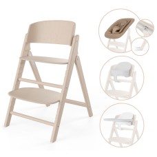 Cybex Click & Fold all natural стільчик для годування 4 в 1