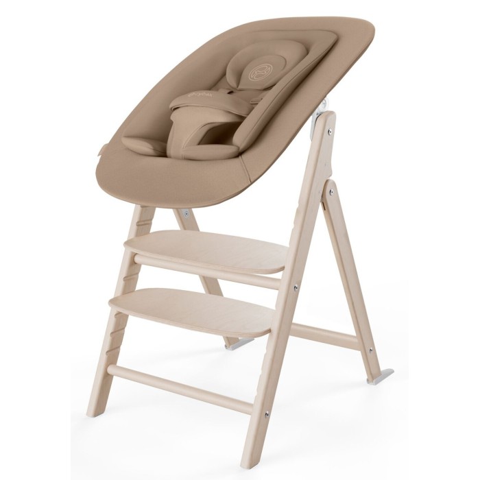 Cybex Click & Fold all natural high chair 4 in 1