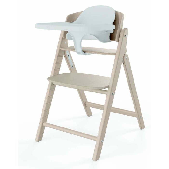 Cybex Click & Fold all natural high chair 4 in 1