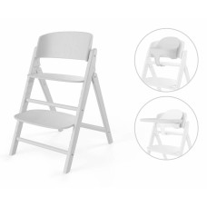 Cybex Click & Fold all white high chair 3 in 1