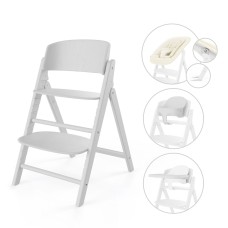 Cybex Click & Fold all white high chair 4 in 1
