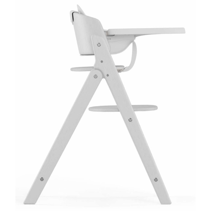 Cybex Click & Fold all white high chair 4 in 1