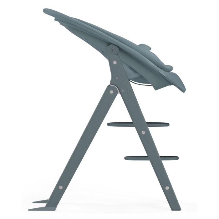 Cybex Click & Fold stone blue high chair 4 in 1