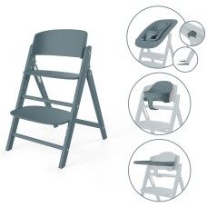 Cybex Click & Fold stone blue high chair 4 in 1