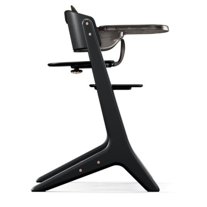 Cybex Lemo Platinum Black Wood high chair 3 in 1