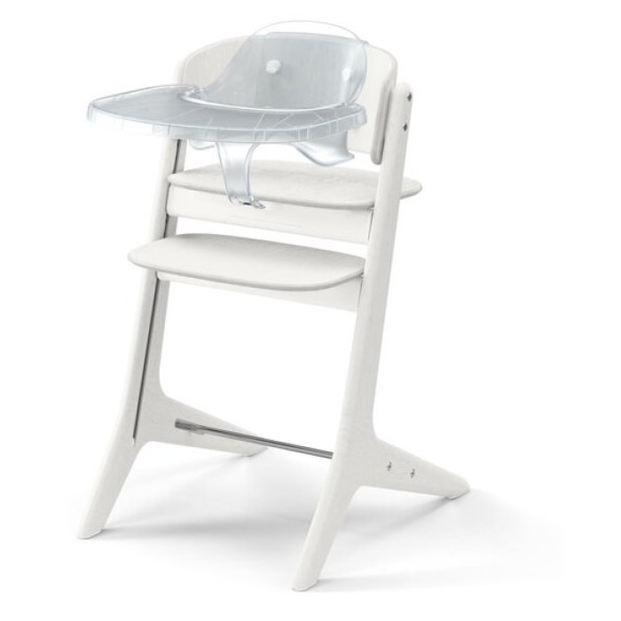 Cybex Lemo Platinum White Wood high chair 3 in 1