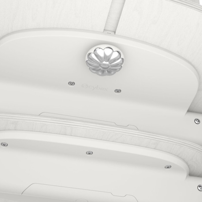 Cybex Lemo Platinum Chair White Wood