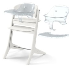 Cybex Lemo Platinum White Wood стільчик для годування 3 в 1