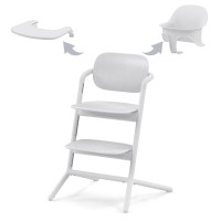 Cybex Lemo all white стільчик для годування 3 в 1