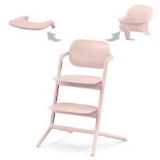 Cybex Lemo pearl pink high chair 3 in 1