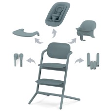 Cybex Lemo stone blue стільчик для годування 4 в 1