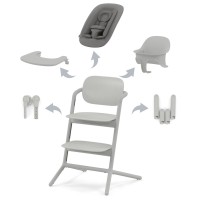 Cybex Lemo suede grey high chair 4 in 1