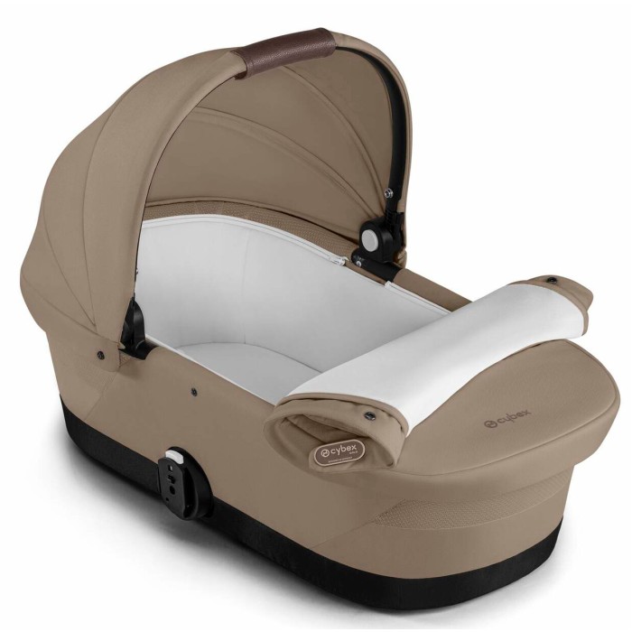 Cybex Gazelle S 2 in 1 Almond Beige stroller for twins