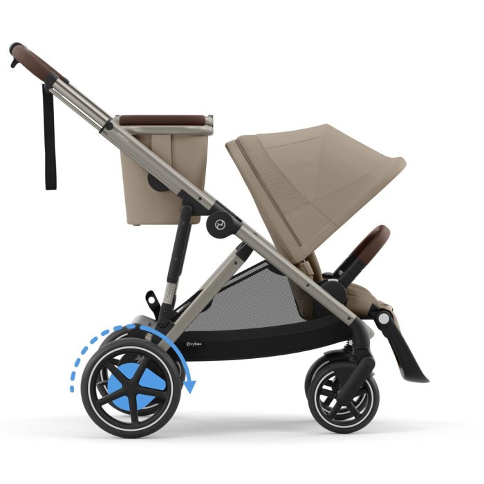 Коляска Cybex e-Gazelle S Almond Beige з електроприводом