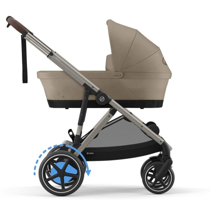 Коляска Cybex e-Gazelle S 2 в 1 Almond Beige з електроприводом