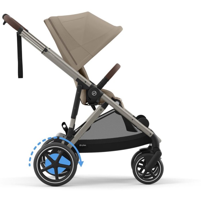 Коляска Cybex e-Gazelle S Almond Beige з електроприводом