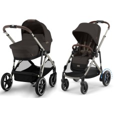 Stroller Cybex e-Gazelle S 2 in 1 Chocolate Brown with electric drive