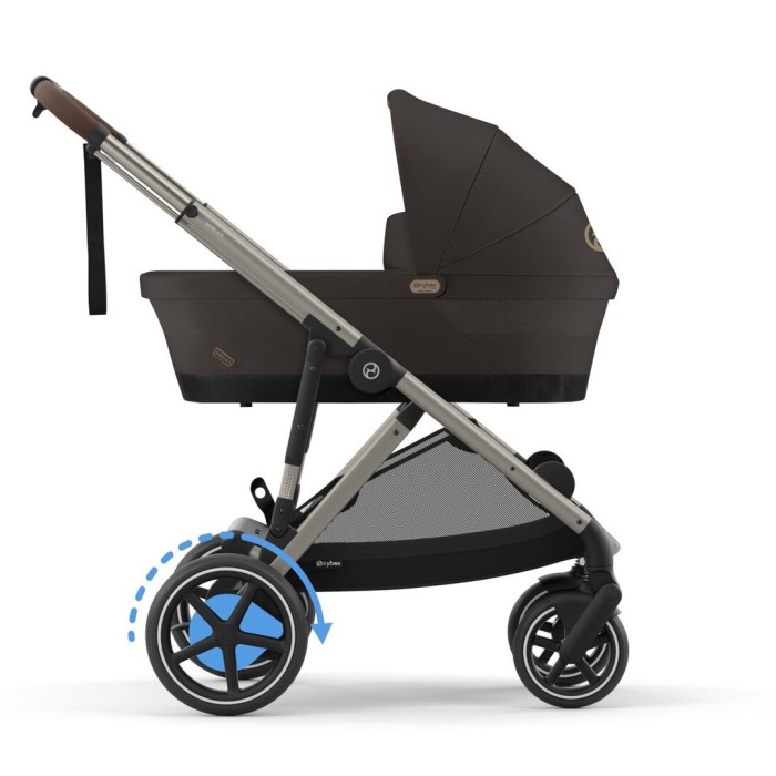 Коляска Cybex e-Gazelle S 2 в 1 Chocolate Brown з електроприводом