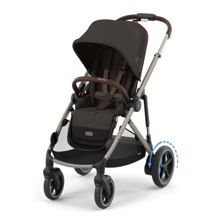 Stroller Cybex e-Gazelle S Chocolate Brown with electric drive