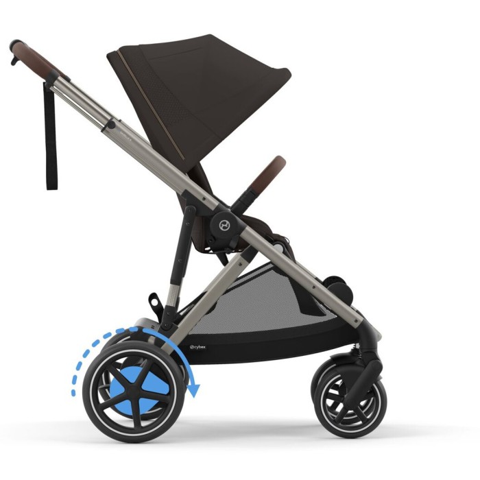 Stroller Cybex e-Gazelle S Chocolate Brown with electric drive
