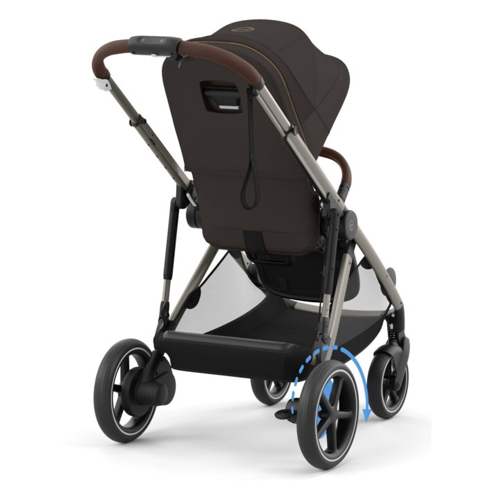 Stroller Cybex e-Gazelle S Chocolate Brown with electric drive