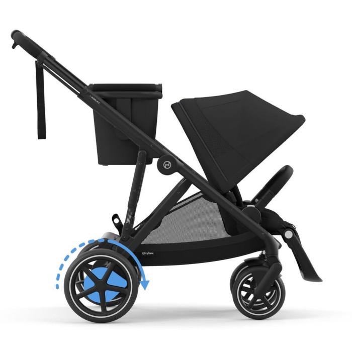 Коляска Cybex e-Gazelle S Moon Black з електроприводом