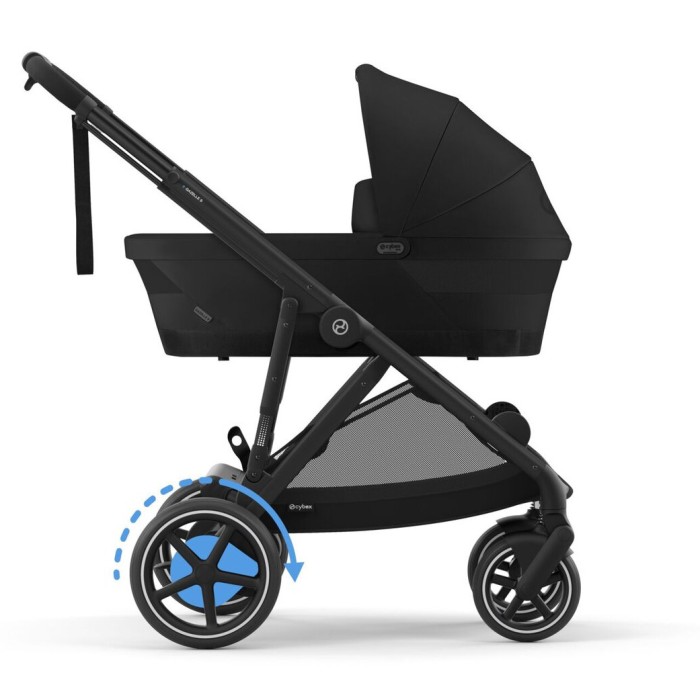 Коляска Cybex e-Gazelle S 2 в 1 Moon Black з електроприводом