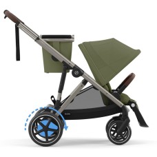 Stroller Cybex e-Gazelle S Moss Green with electric drive