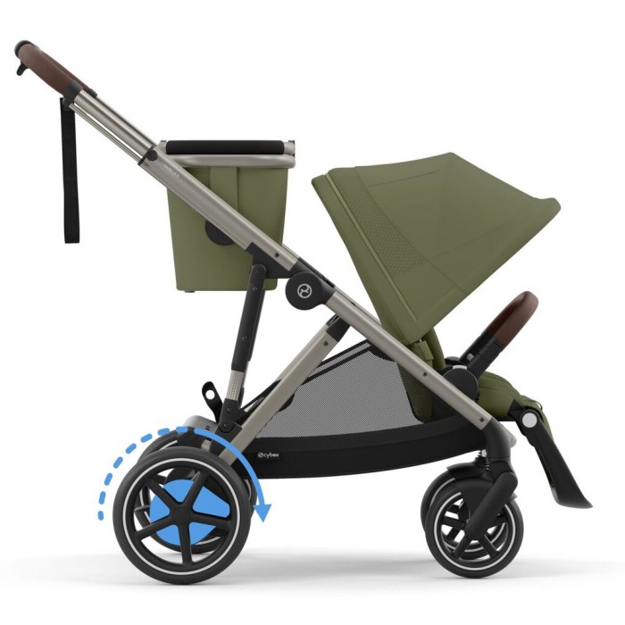 Stroller Cybex e-Gazelle S Moss Green with electric drive