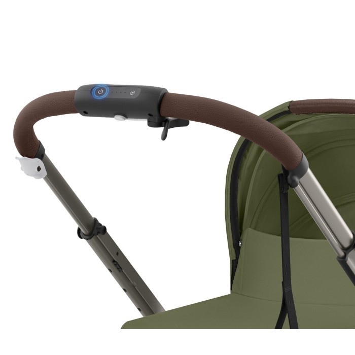Stroller Cybex e-Gazelle S Moss Green with electric drive