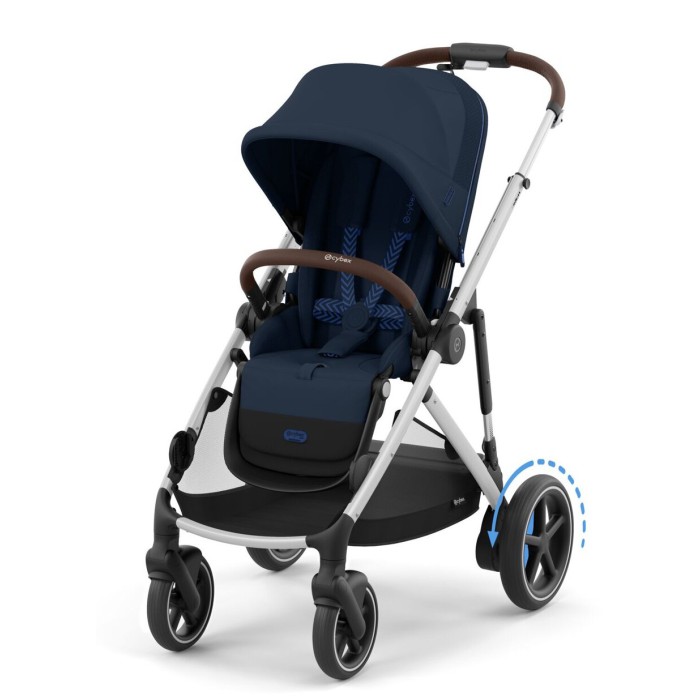 Stroller Cybex e-Gazelle S Ocean Blue with electric drive