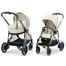 Stroller Cybex e-Gazelle S 2 in 1 Seashell Beige with electric drive