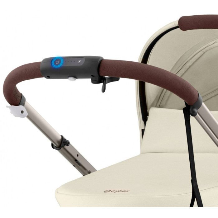 Stroller Cybex e-Gazelle S 2 in 1 Seashell Beige with electric drive