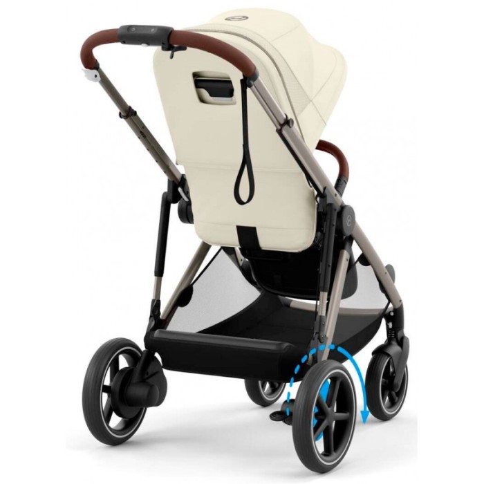 Stroller Cybex e-Gazelle S 2 in 1 Seashell Beige with electric drive
