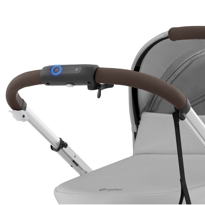 Stroller Cybex e-Gazelle S Stone Grey with electric drive