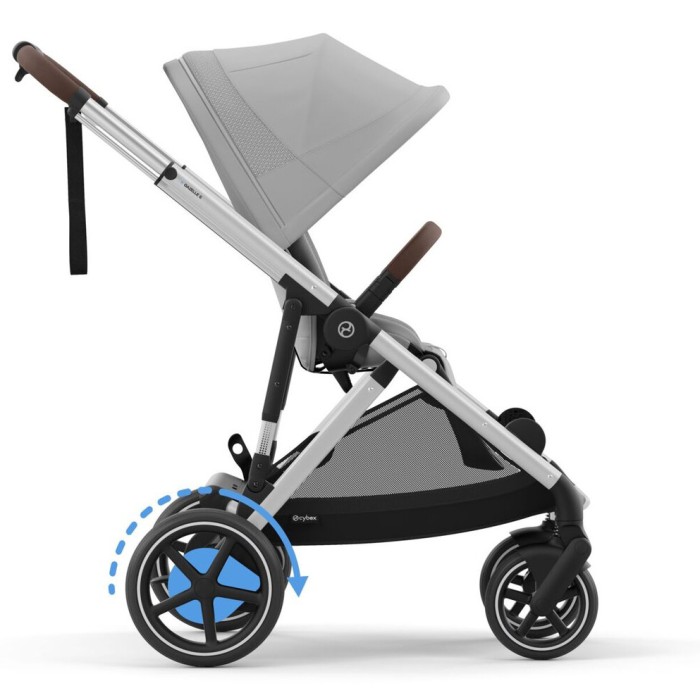 Stroller Cybex e-Gazelle S 2 in 1 Stone Grey with electric drive