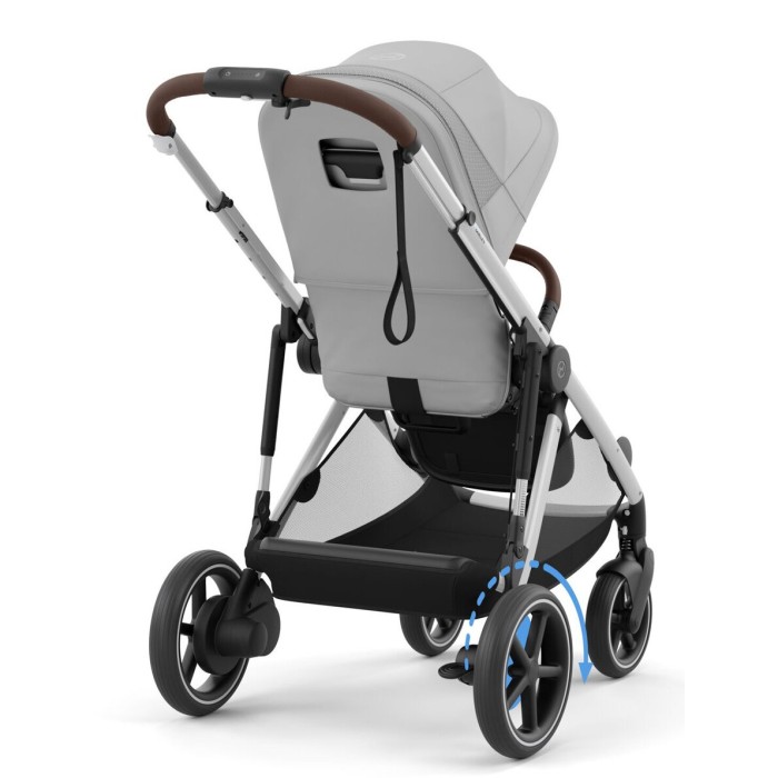 Stroller Cybex e-Gazelle S 2 in 1 Stone Grey with electric drive