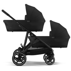 Cybex Gazelle S 2 в 1 Moon Black коляска для двійні