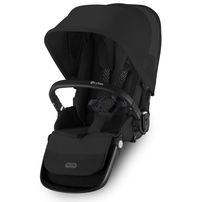 Cybex Gazelle S 2 in 1 Moon black stroller for twins