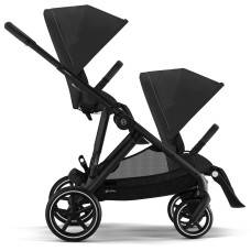 Cybex Gazelle S Moon Black коляска для двійні