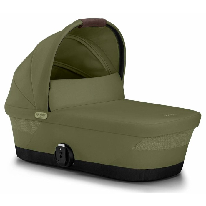 Cybex Gazelle S 2 in 1 Moss Green stroller for twins