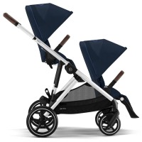 Cybex Gazelle S Ocean Blue stroller for twins