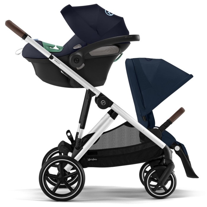 Cybex Gazelle S 2 in 1 Ocean Blue stroller for twins