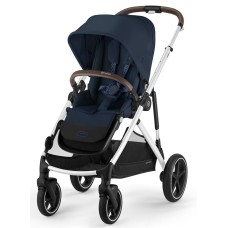 Cybex Gazelle S Silver Ocean Blue stroller 