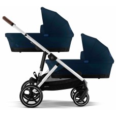 Cybex Gazelle S 2 in 1 Ocean Blue stroller for twins
