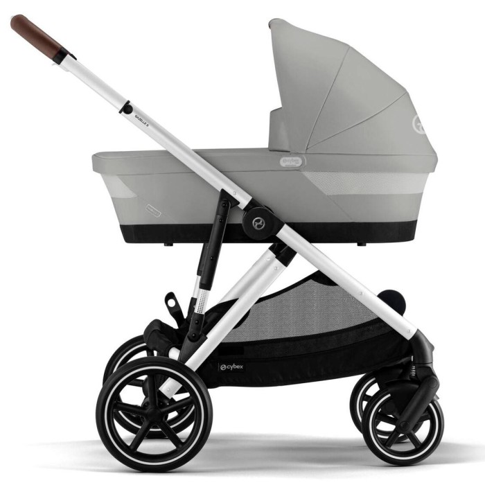 Cybex Gazelle S Silver 2 in 1 Stone Grey