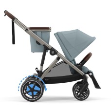 Stroller Cybex e-Gazelle S Stormy Blue with electric drive