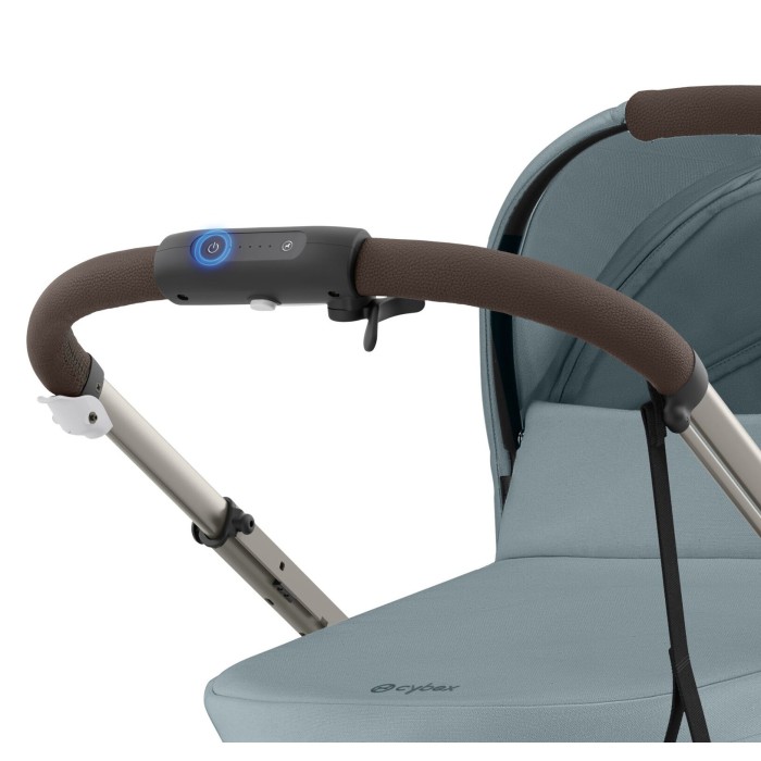 Stroller Cybex e-Gazelle S Stormy Blue with electric drive